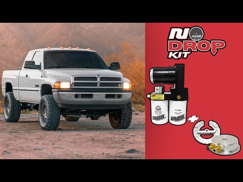 FASS NO-DROP KIT TITANIUM SERIES 140 GPH FUEL SYSTEM AND SUMP DURAMAX 6.6L 2020-2023